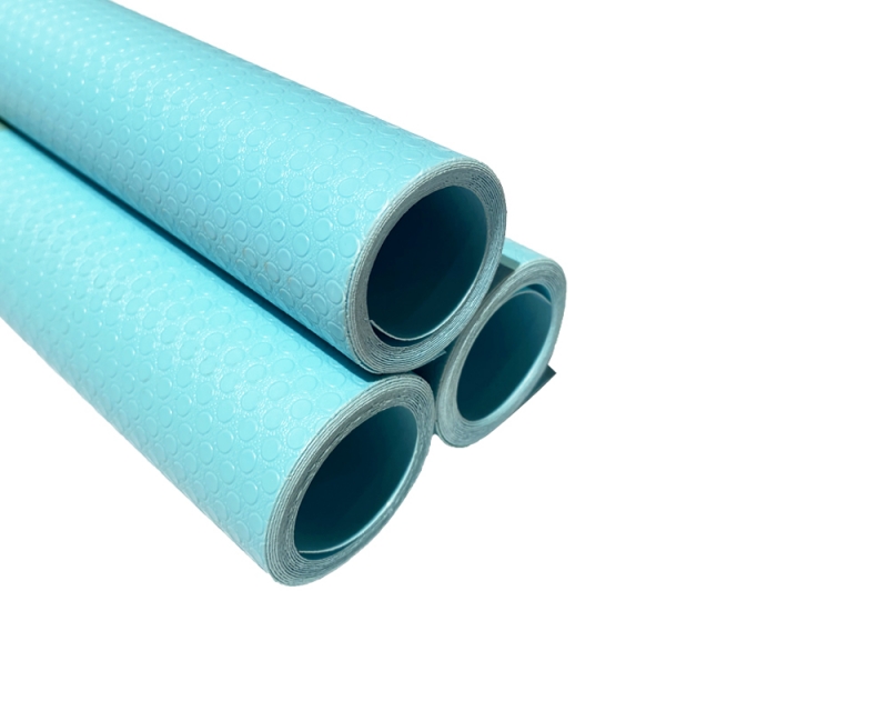 EVA居家垫蓝色平点纹